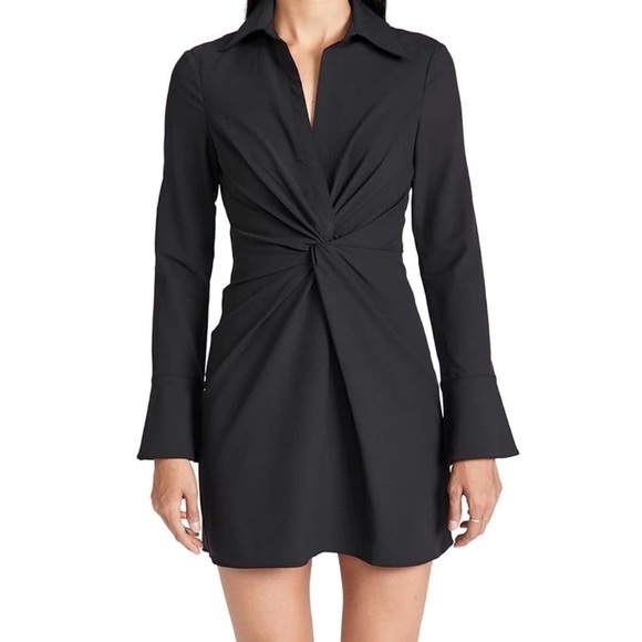 cinq a sept Dresses & Skirts - $365 Cinq à Sept Women's McKenna Dress Long Sleeve Collar V Neck Black 10